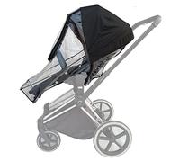 Brogtorl Copertura antipioggia per passeggini compatibile con passeggini Cybex Priam & Mios e Balios, accessori per passeggini, copertura antipioggia per grandi finestre in EVA trasparente