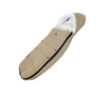 Brogtorl Coprigambe universale per passeggino compatibile con Babyzen YOYO/YOYO2, Stokke YOYO3 e Bugaboo, tessuto antivento e antigelo, facile da pulire (beige)