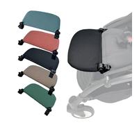 Brogtorl Poggiagambe per passeggino compatibile con Babyzen YOYO - Passeggino pieghevole senza smontaggio - si estende 15,7 cm, facile da attaccare e pulire, tessuto morbido (nero)