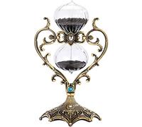 Brogtorl retrò Metallo Clessidra,360 Rotante Bronzo Clessidra Decorativa,Clessidra vintage30 60 Minuti Timer,Assistente di Gestione del Tempo,Regali creativi,Decorazioni per la casa in Ufficio.