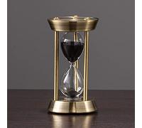 Brogtorl Timer A Bronzo Clessidra in metallo1 3 5 10 15 30 Minuto,Clessidra Design Vintage,Clessidra Design Arredamento,Clessidra per Ornamento da tavola Home Decor o Regalo