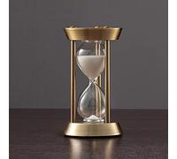 Brogtorl Timer A Bronzo Clessidra in metallo1 3 5 10 15 30 Minuto,Clessidra Design Vintage,Clessidra Design Arredamento,Clessidra per Ornamento da tavola Home Decor o Regalo