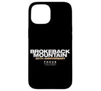 Brokeback Mountain 20th Anniversary Bold Logo Custodia per iPhone 15