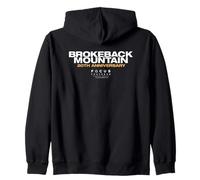 Brokeback Mountain 20th Anniversary Bold Logo Felpa con Cappuccio