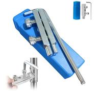 Broken Faucet Removal Tool, Broken Pipe Extractor Tool Broken Faucet Extractor, Stripped Screw Extractor for Handle Broken Screw Removal Tool Bolt Extractor Kit