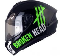 Broken Head Adrenalina Terapia 4X Schwarz-Neon-Grün Ltd.Edizione Lucido