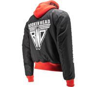 Broken Head Giacca Bomber Bnd Logo Nero Rosso