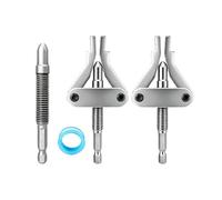 Broken Pipe Extractor Tool - Drill-Powered PVC Bolt Remover Set, Threaded | Broken Pipe Extractor Tool, Drill-Powered, PVC Bolt Remover Set, Threaded Pipe Extractor, Plumbing Repair Solution, for Fauce