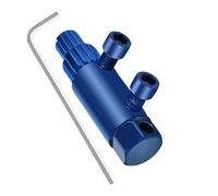 Broken Pipe Thread Remover, Faucet Angle Valve Extractor, Multifunctional Tap Changing Tool, Rust- Resistant Wire Remover for Kitchen, Bathroom Plumbing, 238g, 45 Steel