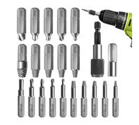 Broken Screw Extractor Set, 22 x Easy Out Bolt Extractor Kit, Sturdy Screw