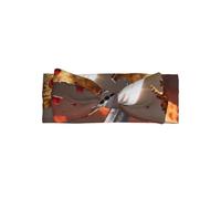 Broken Sword - Fascia per capelli con fiocco, morbida ed elastica, per bambini da 0 a 6 mesi