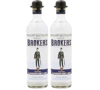 Brokers Gin Limited 40% vol., 700 ml (Confezione da 2)
