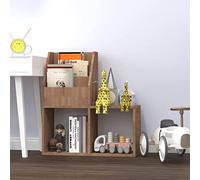 Brokky 339518 Portariviste Bambini Rovere Sonoma 71x30x78,5 cm Multistrato-Libreria Montessoriana per Bambini,Scaffale per Bambini,Librerie per Camerette