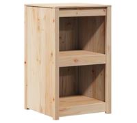 Brokky 868165 Armadio da Cucina Esterno 55x55x92 cm in Legno Massello di Pino Credenza Cucina Alta,Mobile Dispensa Cucina,Armadio Buffet Cucina,Vetrina Cucina con Ripiani