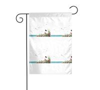 BROLEO Bambina guardando gabbiani sulla barriera corallina Stampa Giardino pennone esterno cortile decorazione moda 30,5 x 45,7 cm