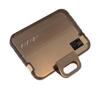 BROLEO BROLEO5vry9qndua-12 - Custodia trasparente per documenti, formato A4, portatile, impermeabile, multiuso, antipolvere, grande capacità, per ufficio e scuola (caffè), BROLEO5vry9qndua-12