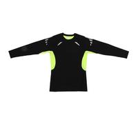 BROLEO Camicia a maniche lunghe da allenamento, morbida maglietta a compressione atletica, elasticizzata, ad asciugatura rapida, traspirante, per corsa da uomo, Manica lunga verde, L