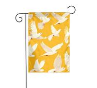 BROLEO colomba volante Stampa Giardino pennone esterno cortile decorazione moda 12x18 pollici