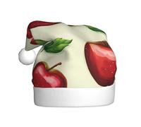BROLEO Esposizione di frutti rossi modello cappello di Natale per adulti per uomini e donne abbigliamento fascia per occasioni festive