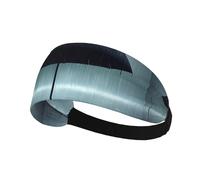 BROLEO Fascia elastica estiva con ombrello nero con stampa sotto la pioggia per le donne a prova di sudore