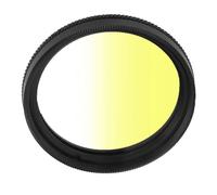 BROLEO Filtro sfumato, 40,5 mm, con rivestimento multistrato per fotocamere (giallo sfumato)