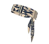 BROLEO Foulard sportivo, assorbe il sudore e traspirante, fascia per capelli con movimento e fazzoletto double face