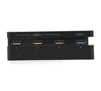 BROLEO Hub USB, caricatore di prolunga USB con indicatore LED Plug and Play a 4 porte per console di gioco Slim