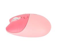 BROLEO Mouse Wireless Ricevitore USB Muto Portatile Sensibile a 3 Livelli DPI Mouse Carino Impugnatura Comoda Risparmio Energetico per l'ufficio dei Bambini di Casa (PINK)