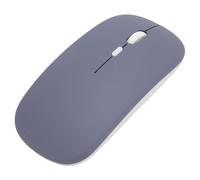 BROLEO Mouse wireless USB 2,4 G, connessione stabile, a basso rumore, accurato e durevole, mouse wireless per PC portatile (viola)