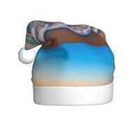 BROLEO Onde dopo il crepuscolo Cappello di Natale per adulti per uomini e donne abbigliamento fascia per occasioni festive