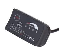 BROLEO Pannello LED per bicicletta elettrica S810, schermo di alimentazione a 4 fili, 36 V, 48 V, funzione di memoria di ingranaggio, display LED per bicicletta elettrica per