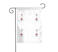 BROLEO Piccola casa sotto il faro Stampa Giardino pennone esterno cortile decorazione moda 30,5 x 45,7 cm