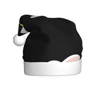 BROLEO Piccolo coniglio che soffia tromba fiore stampato cappello di Natale per adulto qualità accessorio morbido, leggero e soffice