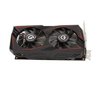 BROLEO RX550 4G Scheda Grafica, Stabile Durevole Scheda Grafica 4G Modulo di Raffreddamento Integrato Dual Fan per Gaming