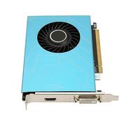 BROLEO Scheda grafica video, tutti i condensatori a stato solido, scheda grafica PCB argentata per PC