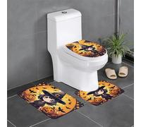 BROLEO Set di tre pezzi di tappetini da bagno, tappetini da bagno per doccia, antiscivolo ad asciugatura rapida