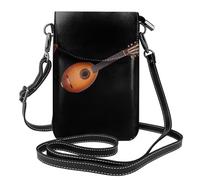 BROLEO Strumento di Pipa che stampa la piccola borsa del telefono di vibrazione di vibrazione della borsa di cuoio delle donne, impermeabile e durevole