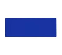 BROLEO Tappetino per mouse extra large con stampa blu reale, forte adesione, durevole, bordo di bloccaggio preciso 30,5 x 80 cm