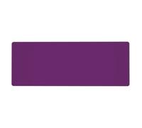 BROLEO Tappetino per mouse extra large con stampa viola, forte adesione, durevole, bordo di bloccaggio preciso 30,5 x 80 cm