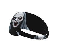 BROLEO The Devil Under The Cloak - Fascia sportiva da donna, a prova di sudore, fascia elastica estiva