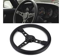 BROLEO Volante auto da corsa, universale, buona presa con pulsante clacson, per MOMO Prototipo Style 6-Bolt, BROLEO9ognrifut1