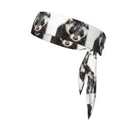 BROLEO Wolverine in The Snow - Foulard sportivo, casual, elastico, assorbe il sudore, regolabile, antiscivolo
