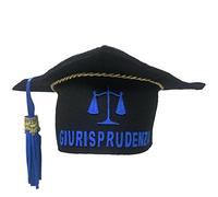 BrolloGroup Cappello Festa di Laurea Tocco Giurisprudenza Economia Archietettura Medicina Laureato Ingegneria Pensione Matematica Pileo PS 40633 (Giurisprudenza)