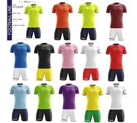 BrolloGroup Completo Calcio Zeus Kit Sticker Personalizzabile Nome e Numero Pantaloncino e Maglietta PS 12800
