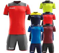BrolloGroup Completo Calcio Zeus Kit Vesuvio Personalizzabile Nome e Numero Compresi e Loghi 12810