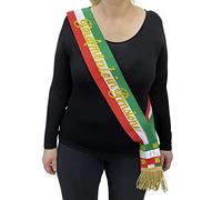BrolloGroup Fascia Finalmente in Pensione Fasce Tricolore da Sindaco Lusso Made in Italy PS 04613