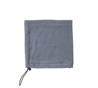 BrolloGroup Fascia ScaldaCollo Scalda Collo Trasformabile in Cappello con Cordino Personalizzato con Nome Ricamato PS 40311 (Grigio melange)