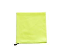 BrolloGroup Fascia ScaldaCollo Scalda Collo Trasformabile in Cappello con Cordino Personalizzato con Nome Ricamato PS 40311 (giallo fluo)