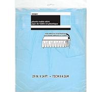 BrolloGroup Gonna Tovaglia Plastificata da Tavolo Accessori Arredo Party PS 36190 (Azzurro)