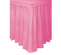 BrolloGroup Gonna Tovaglia Plastificata da Tavolo Accessori Arredo Party PS 36190 (Fucsia)